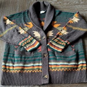 Faherty shawl collar cardigan